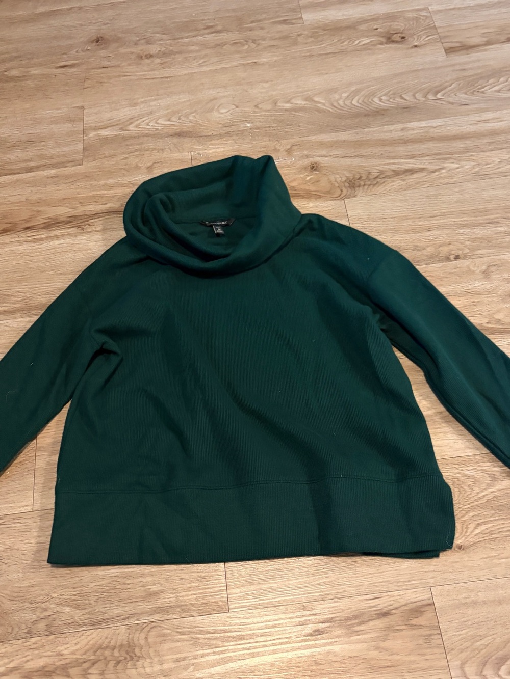 Banana Republic Dark Green Cowl Neck Sweater